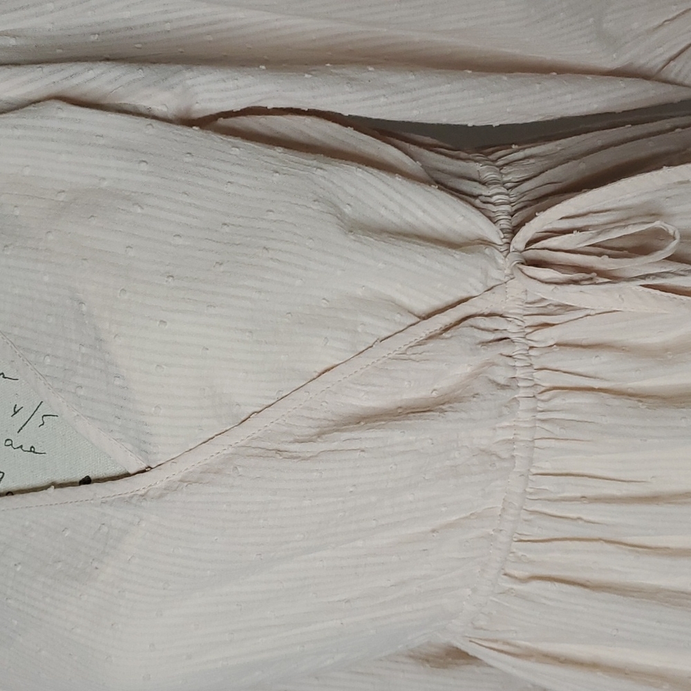 Entro Anthropologie Guest Brand Swiss Dot Babydoll Dress - Picture 4 of 15